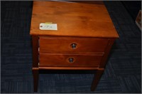 2 DRAWER END TABLE CABINET