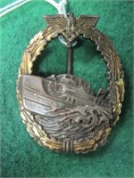 GERMAN E.BOAT  PIN SIMILAR TO US PT. BOAT PATCH