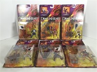 6 Dragon Heart Carded Figures