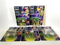 5 Aliens Space Marine Carded Figures
