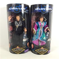 2 Babylon 5 Poseable Action Figures, Numbered