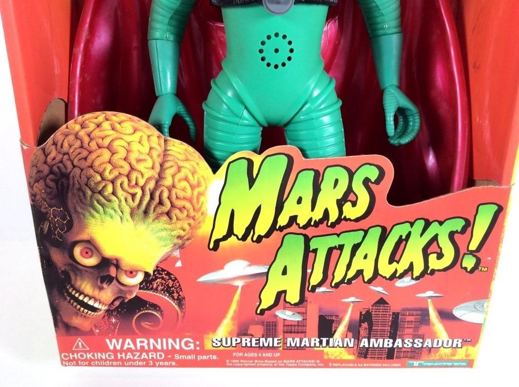Trendmasters Mars Attacks 1996 Action Figure Supreme Martian Ambassador for sale online 