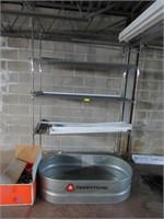 One Wire Rack & Galvanized Beer Tub, Misc.