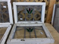 2 Color Stained Glass Windows