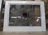 3 Color Stained Glass Window