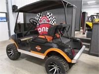 Club Car Golf Cart With Harley Davidson Insignia