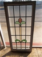 4 Color Stained Glass Window