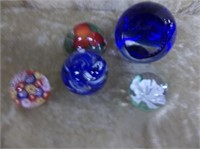 Group of Paperweights