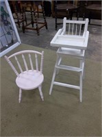 Painted Doll Furniture