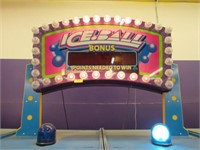 Ice Ball Bonus Scoreboard/Marquee