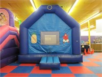 Medium Blue Inflatable/Bounce: One Blower