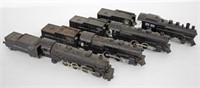 Four American Flyer S Gauge Engines and Tenders