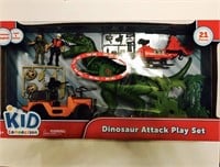 Kid Connection Dinosaur Attack Play Set 22pcs