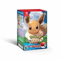 Pokemon Let's Go Eevee + Poke Ball Plus for