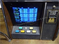 Video gambling machine (turns on)