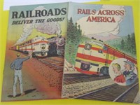 Comic books; Rail Road; Made for the Boy Scouts