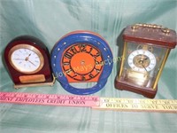 3pc Desk Clocks