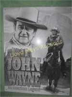 John Wayne - Nostalgia Metal Sign