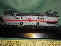 Pennsylvania Railroad Electric Train Model & Stand