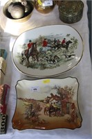 Royal Doulton Rustic plate & Hunting plate