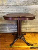 Antique table with claw feet