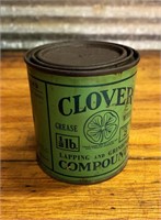 Vintage Clover compound tin