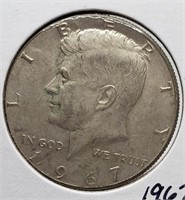 1967 KENNEDY SILVER HALF DOLLAR