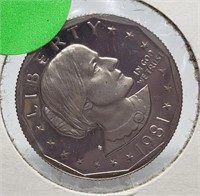 1981 PROOF SUSAN B ANTHONY DOLLAR COIN