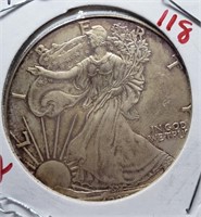 1998 1OZ AMERICAN EAGLE SILVER BULLION COIN