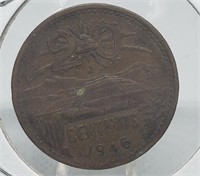 1946 20 CENTAVOS COIN