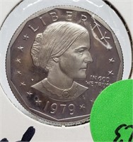 1979 SUSAN B ANTHONY PROOF DOLLAR COIN