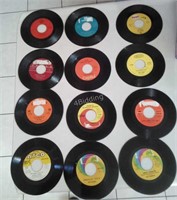 DR- 12 Assorted 45 RPM Records