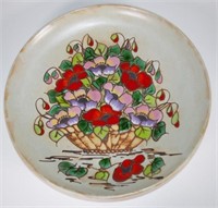 Decorative French ceramic charger/platter