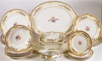 Twenty five piece Grindley 'Marjorie' dinner set