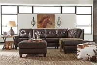 Ashley 591 O'Keen LEATHER 3 pc Sectional
