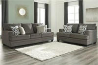 Ashley 77204 Slate 92" Sofa & Love Seat