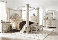 King - Ashley Cassimore 5 pc Poster Bedroom Suite