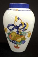 French Limoges porcelain vase