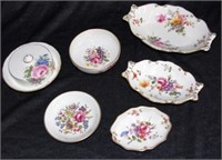 Four various Royal Crown Derby dishes