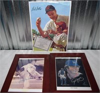 Autographed baseball memorabilia including Steve