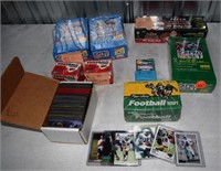 8 Boxes NFL Trading cards and NFL Star cards