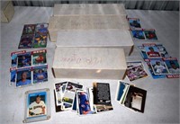 4 Boxes assorted 80 and 90's Baseball cards
