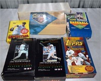 7 Boxes assorted Baseball cards 90-02'