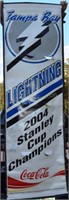 Tampa Bay lightning 8'x2'+ 2004 Stanley Cup Coc