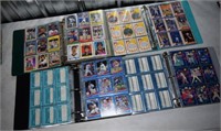 4 Binders Baseball collector cards including