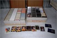 2 Large boxes Basketball collector cards 80's and