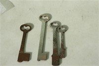 Vintage Keys Blanks