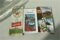 3 Vintage Road Maps