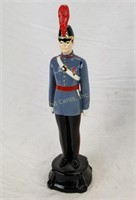 Ceramic Soldier Statue Blue Uniform