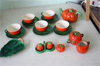 Tomato Tea Set
